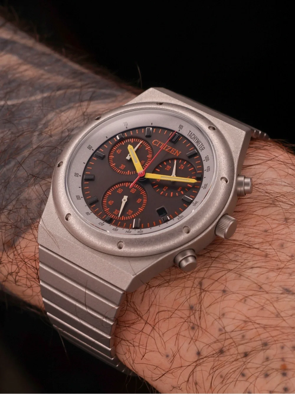 Citizen eco-drive (Solar Watch) Chronograph Special Edition NEW w/Box and Papers
